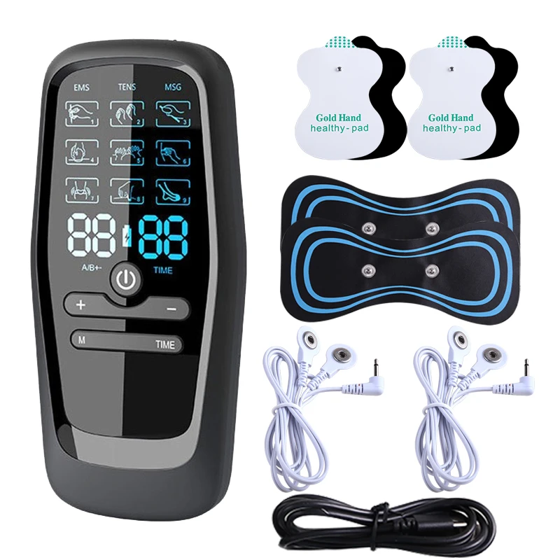 

6 Modes Electric Acupuncture Body Massager Tens Digital Stimulator Pain Relief Machine Muscle Stimulation Machines Full Body