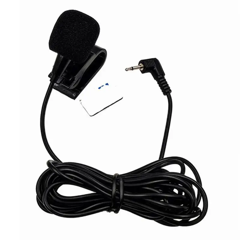 Car Audio Microphone 2.5mm Clip Jack Plug Mic Stereo Mini Auto Radios DVD Microphone Wired Car For Pioneer External Radio K9B7