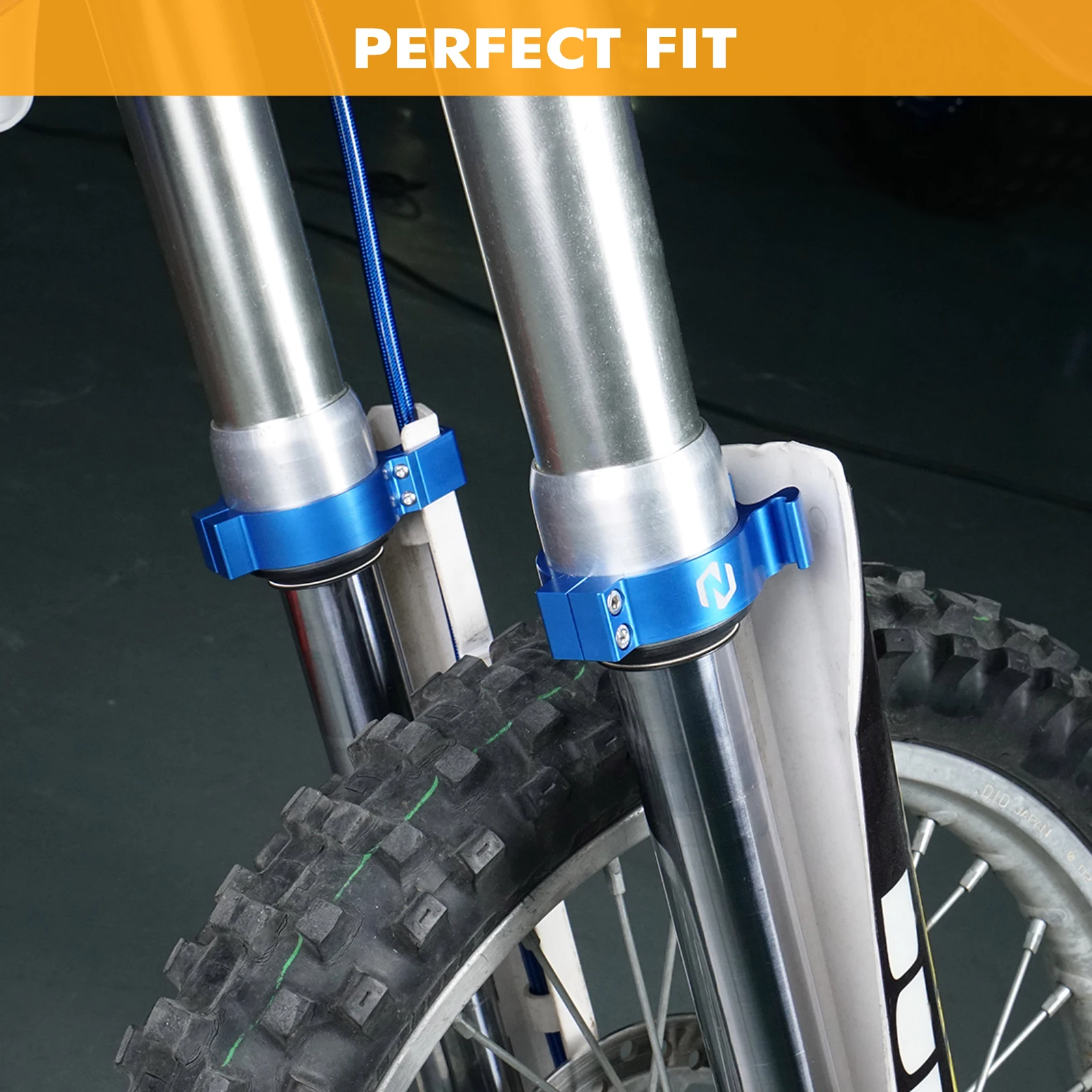 NICECNC para Yamaha YZ80 1993-2001 YZ85 2002-2018 2017 2016 2015 2014 2013 2012 2011 retenedor de guardabarros delantero de motocicleta de aluminio