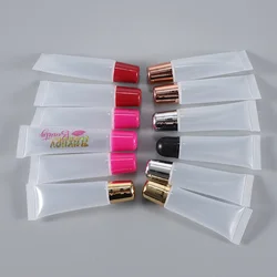Portable Foundation Tubes Makeup Concealer Soft Box Cosmetic Lipstick Lip Balm Tubes Lip Gloss Empty Lip Glaze Squeeze Bottles