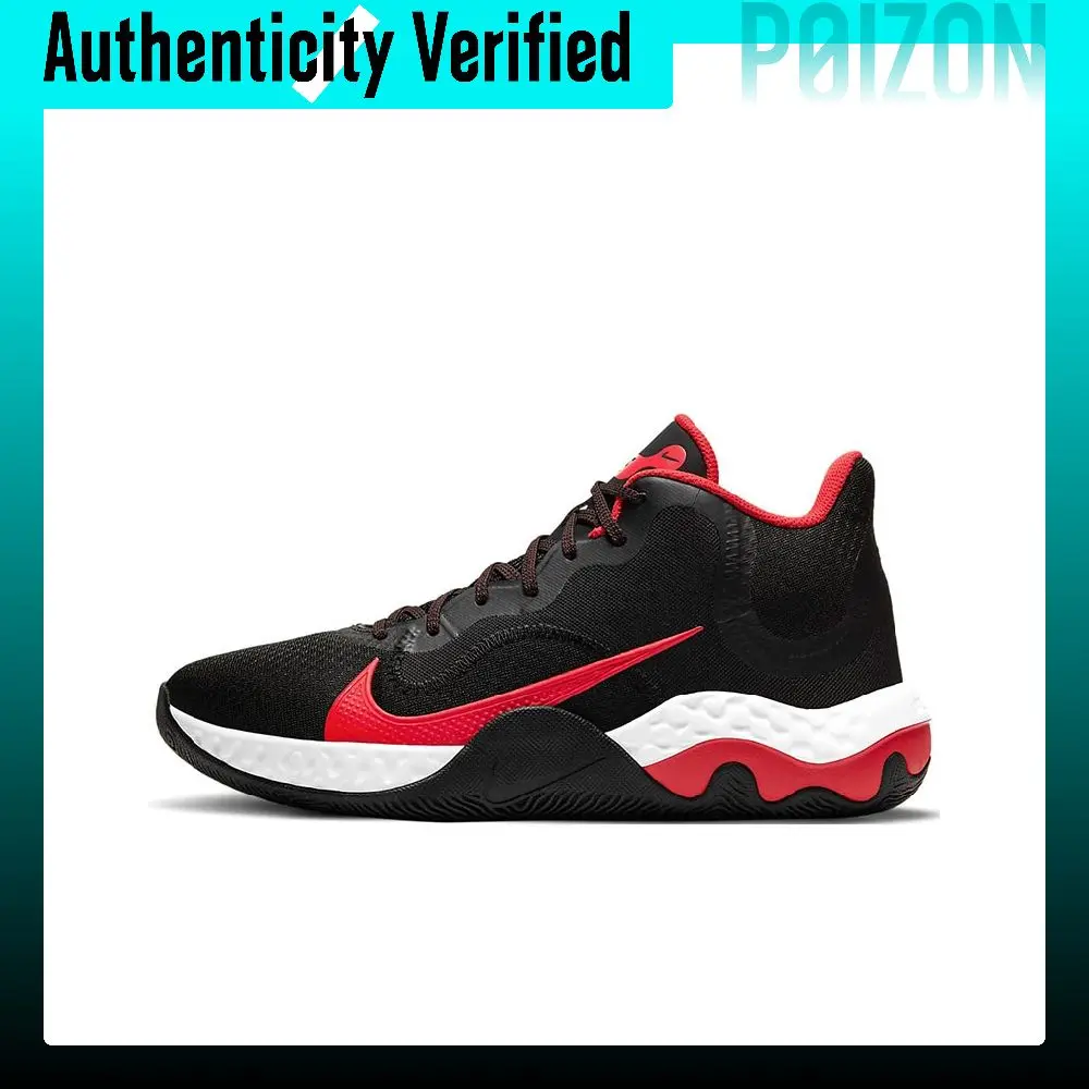 Nike Renew Elevate Textile, Synthetic Leather Cushioning Slip Resistant Abrasion Resistant Low top Basketball Shoes CK2669-003