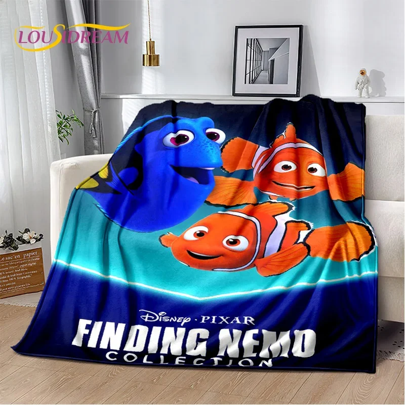 Cartoon 29 Style Cute Finding Nemo Sea World Blanket,Flannel Soft Throw Blanket for Home Bedroom Bed Sofa Picnic Office Kid Gift