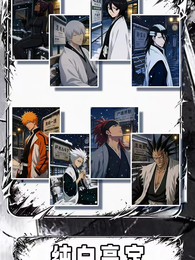 Bleach A6 Size Arcylic Board Fuzhuo Culture Japanese Wholesale Anime Rukia Yoruichi Character Cards Birthday Gifts