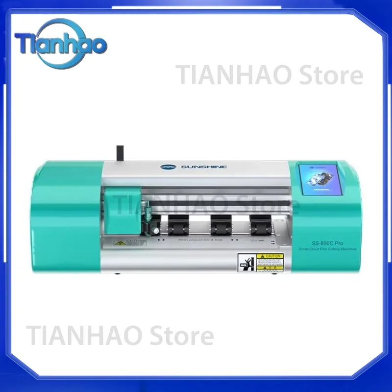 SS-890C Pro Film Cutting Machine for Screen Protective Film Cutter for Front and Back Films for Phones Under 12.9 Inches