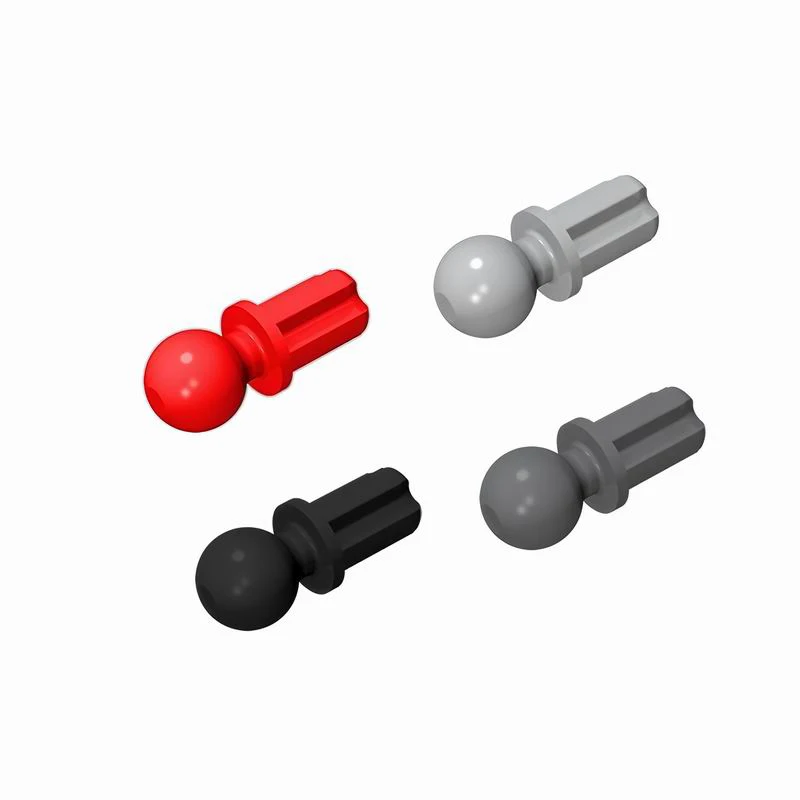 

2736 Cross Axle 1x2 Ball-ended Head Technical Steering Connector for Legoeds MOC Modular Bulk Building Blocks Accessories Kit