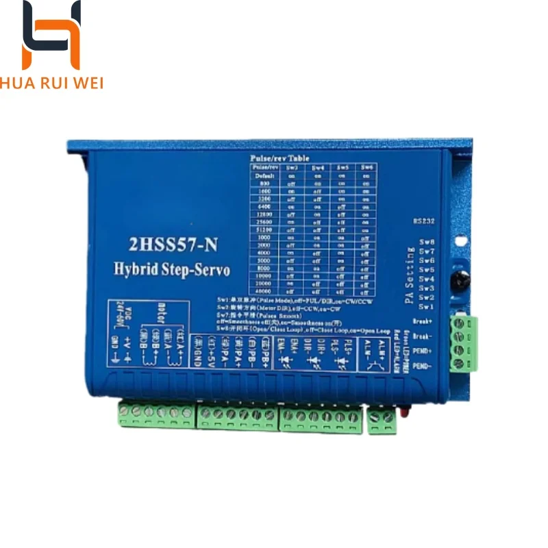 

Hot Selling New 2HSS57-N Two-phase Stepper Motor Driver