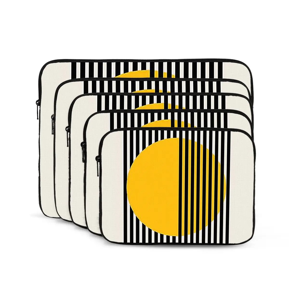 

Выставочный принт Bauhaus, настенное искусство, желтый круг, настенная сумка для ноутбука, чехол для Macbook Air Pro, противоударный чехол для планшета, сумка