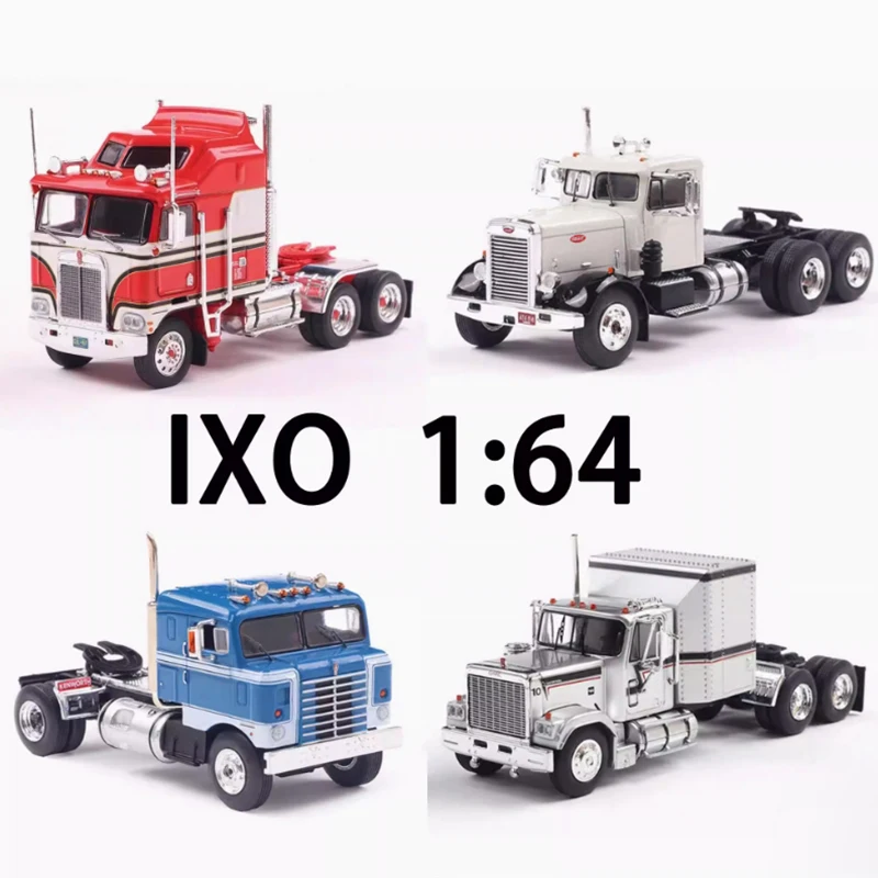 

IXO 1:64 1976 Kenworth K100/1950 Kenworth Bullnose/1955 Peterbilt 281 Truck Model Alloy Car Model Holiday Gifts Toys