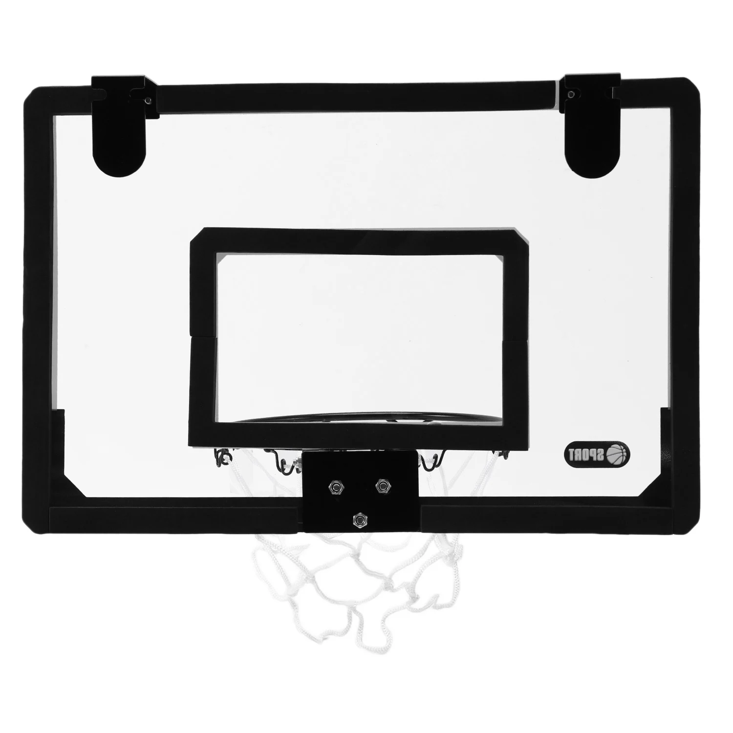 

MYMF-Mini Basketball Hoop With Ball 18 Inch X12 Inch Shatterproof Backboard