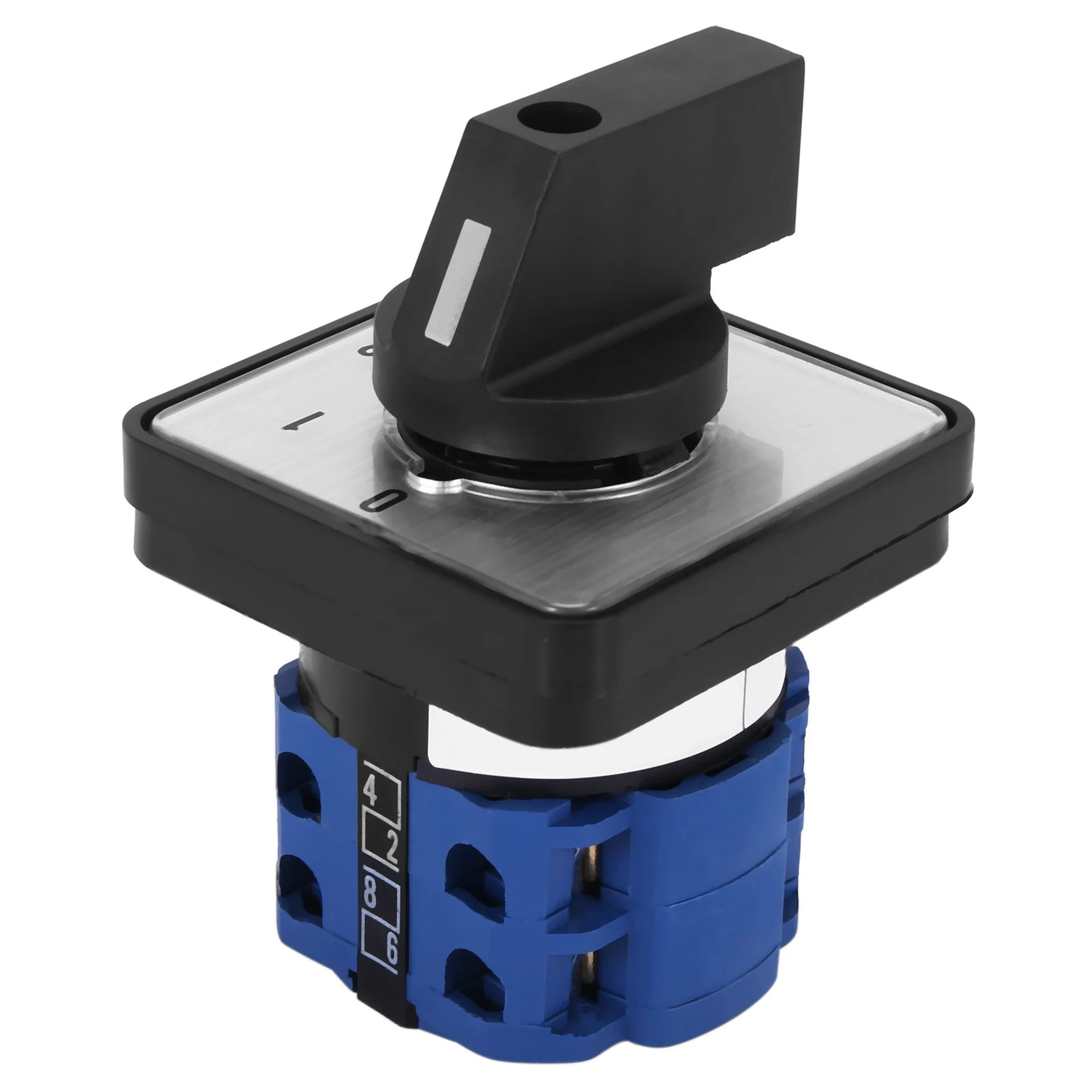 660V 20A Switch 4-Position 2 Pole Rotary Selector Universal Rotary Cam Changeover Switch Electric Motor Reversing Switch