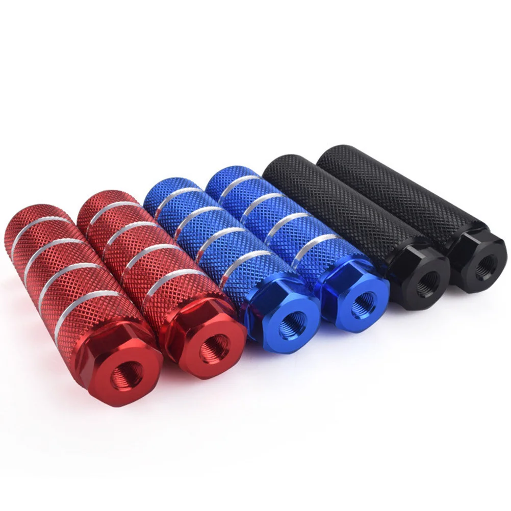 1Pair Professional Bike Footrest Lever Strong Material Suitable Mountain Usual Bicycles Gift Choice Red Footrest Lever
