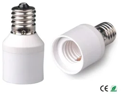 2PCS E17 Light Socket Adapter Extender E17 LED Candle Bulb Base Lampholder Extension Converter CE Rohs