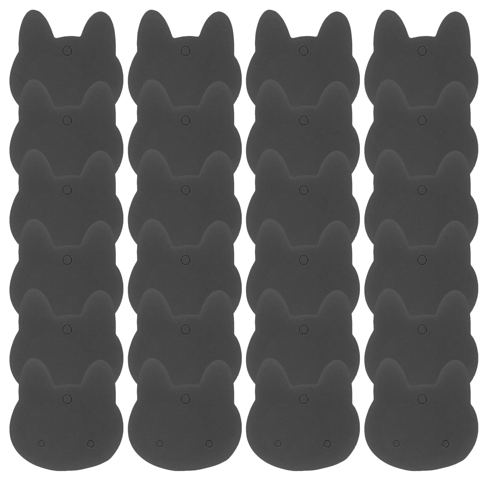 

100Pcs Earring Display Cards Wear-Resistant Paper Jewelry Holder Cards for Earrings Necklaces Display and Storage