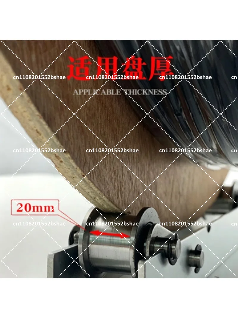 Mini Portable Horizontal Flat Track Fiber Optic Drop Cable Winding Unwinding Stand Reel Tool