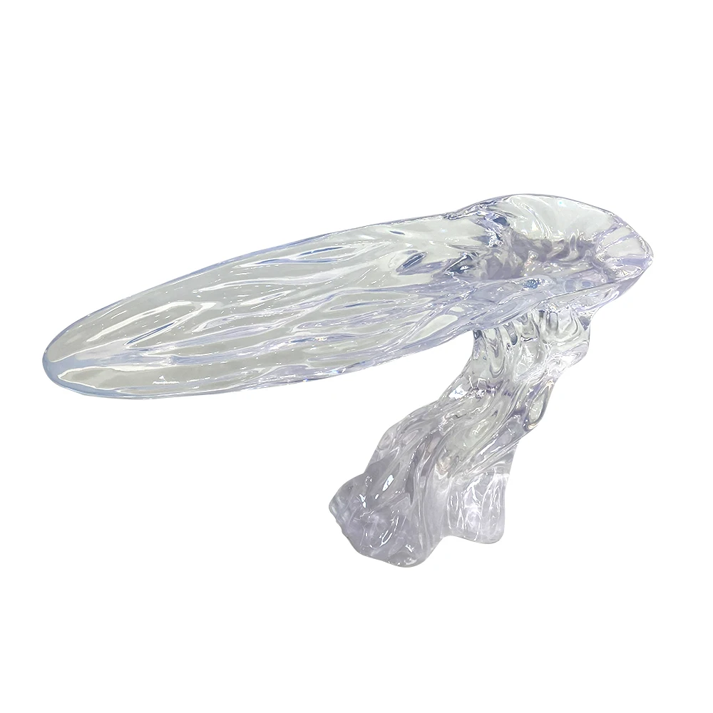*Luxury Modern Transparent Resin Coffee Table Handmade Eco-Friendly Living Room Furniture for Villa Decoration
