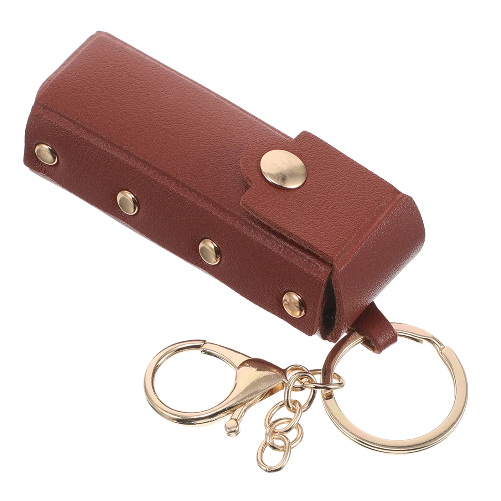 Portachiavi Portarossetto, Borsa Organizer Portatile, Astuccio Vintage in PU per Borsa, Custodia da Viaggio per Lucidalabbra, Portachiavi per Rossetto