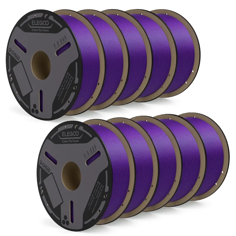 ELEGOO Carbon Fiber PETG-CF 10 packs (10kg, 6 colors)