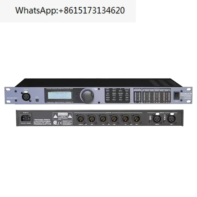 PA Pro Audio Processor Speaker Management System Digital Sound Controller for Professional Stage Equipment