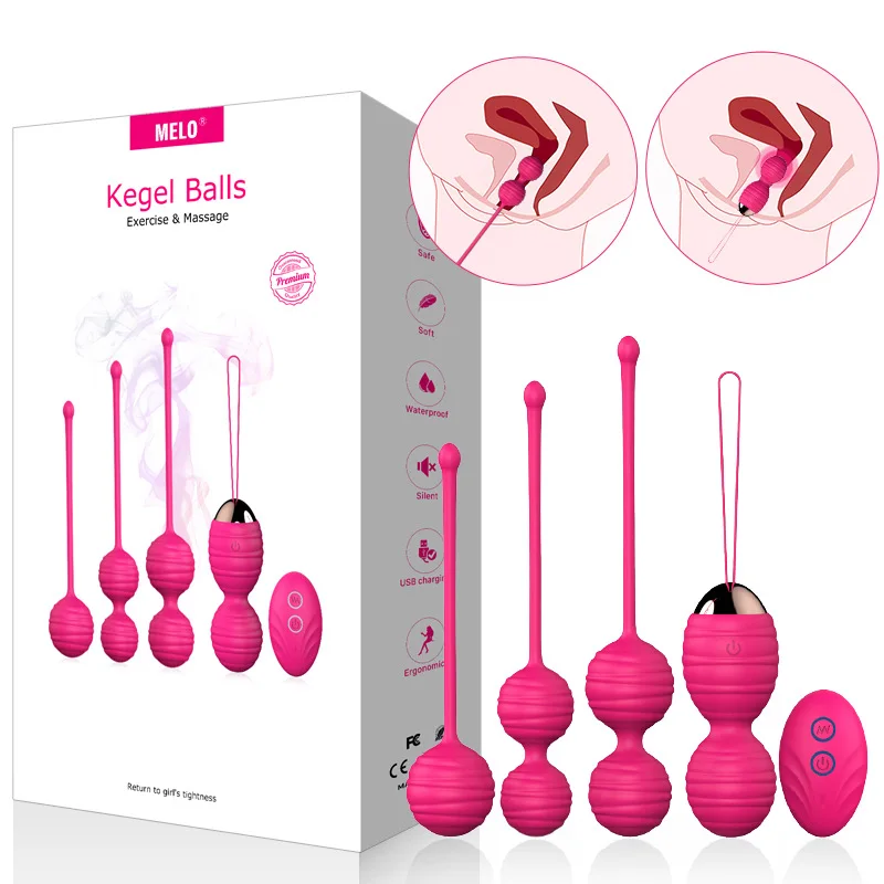 

Smart Kegel Ball Vaginal Tightening Geisha Ball Remote Control Jump Egg Sex Toy for Women Postpartum Pelvic Floor Muscles Shrink