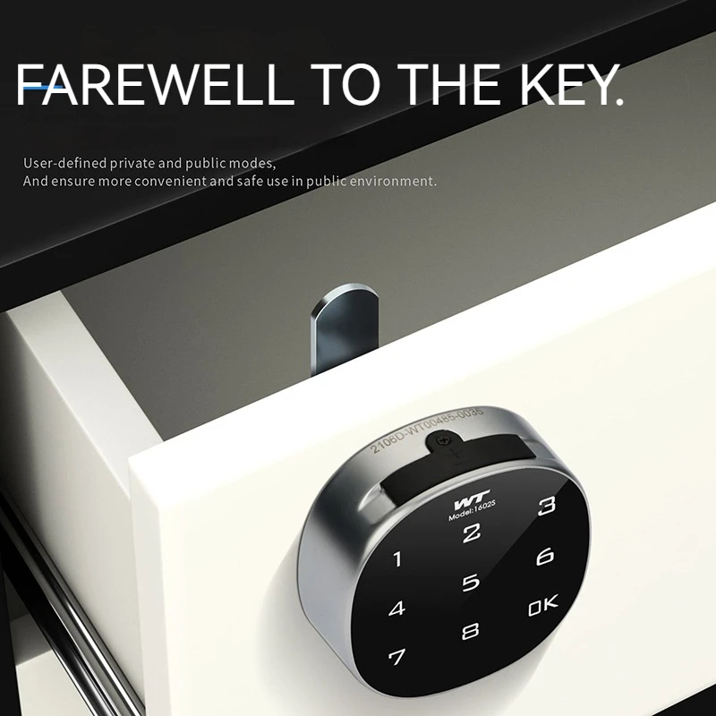 

1 Piece Smart Electronic Lock Electronic Mail Box File Locker Password Lock Digital Smart Door Lock Drawer Wardrobe Hardware