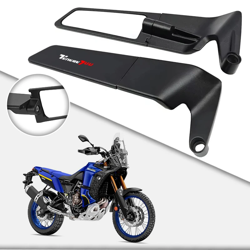 

Top Rated Motorcycle Side Mirror Fog Resistant Tempered Glass For Yamaha TENERE 700 Tenere700 900 SuperTenere Super XT1200Z ZE