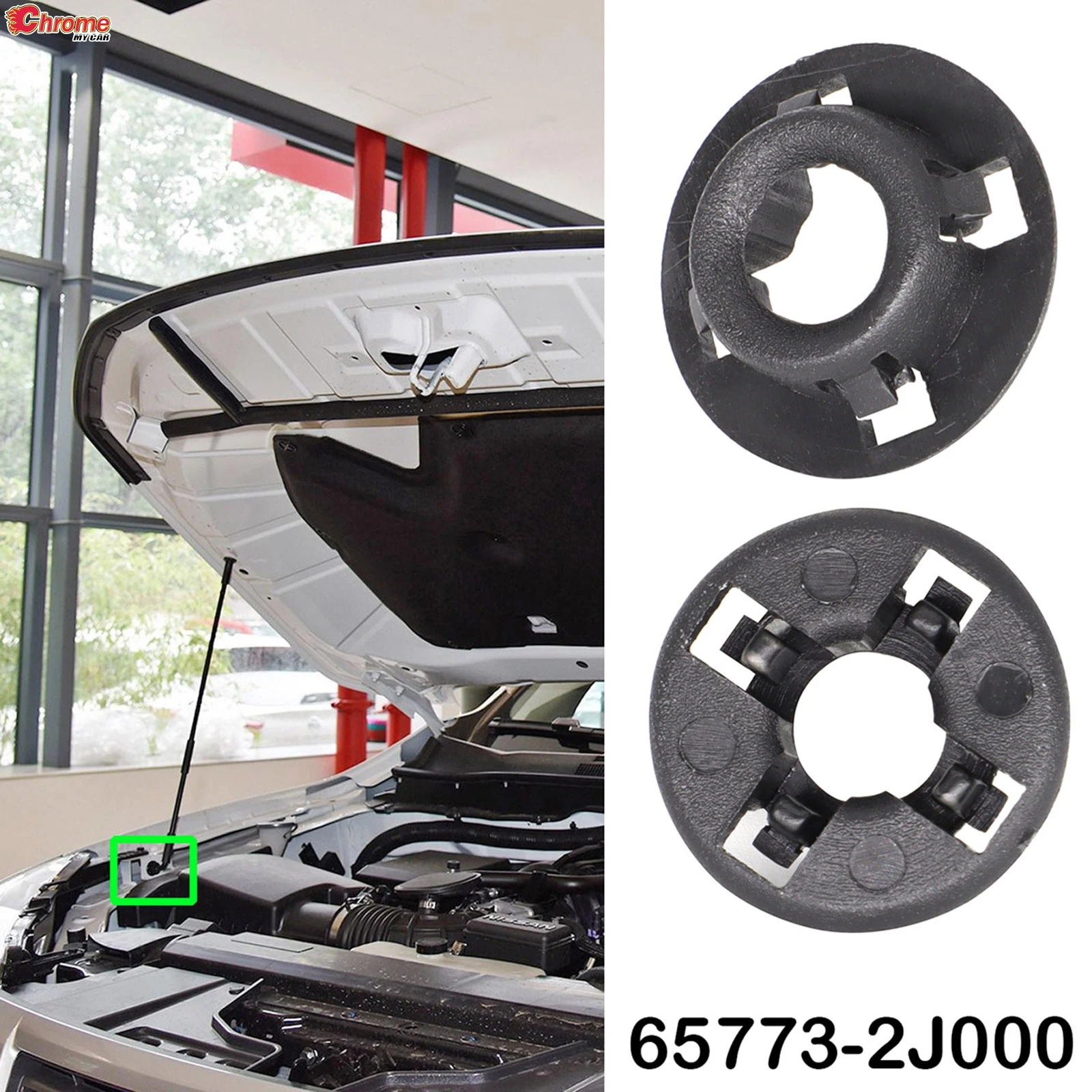 

Фиксатор для Nissan Navara Pathfinder JUKE F15 NP300 Xterra Frontier