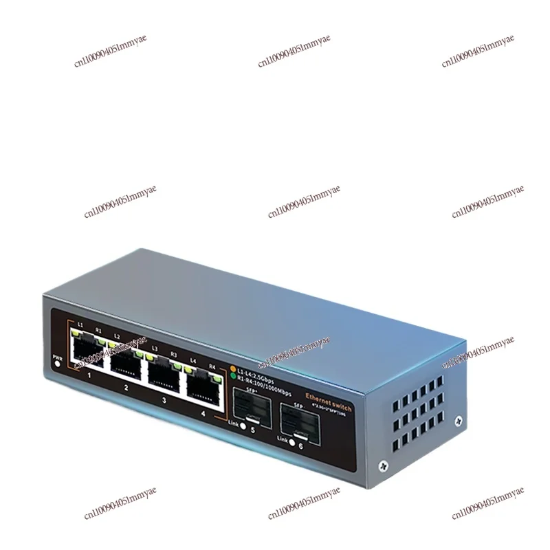 

Switch Poe Switch 2.5g Power Supply Switch 10 Gigabit Uplink 8 Port 4 Network Splitter