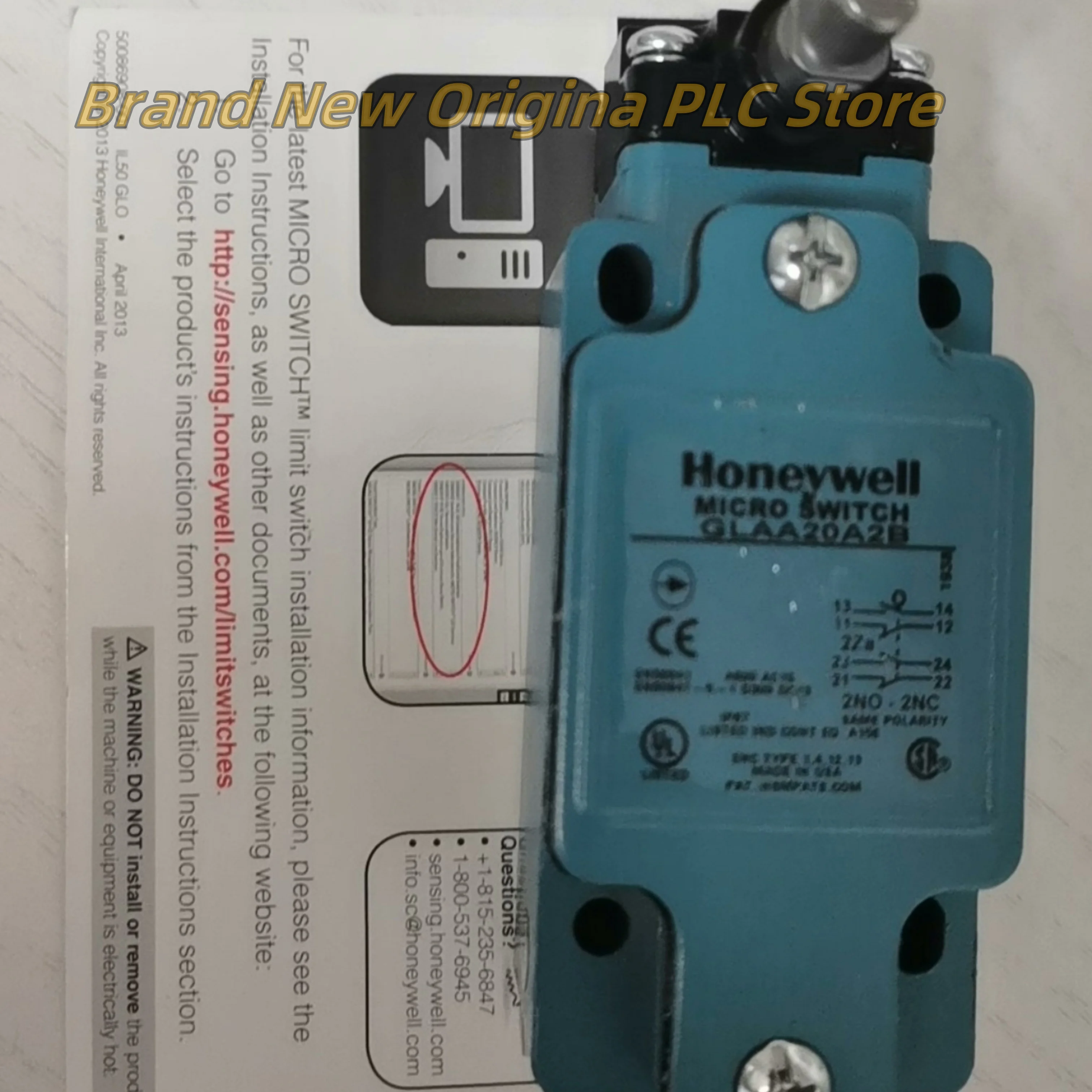 GLAA20A2B GLAB01A1A Novo interruptor de limite de viagem