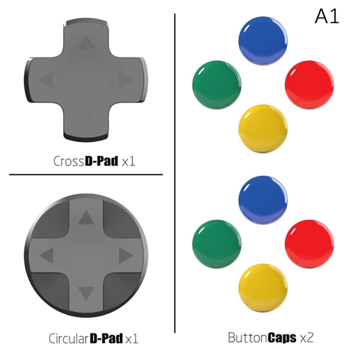 Game Joystick Protective Rocker Cap Thumb Grip Cover D-Pad Button Case for Switch Lite Joycon Game Console Accessories