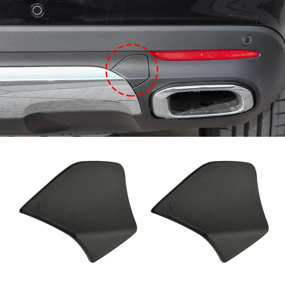

For Mercedes W167 Car Rear Bumper Tow Hook Cover Cap Black For Benz GLE Class GLE300 GLE350 GLE400 GLE450 2020-20251678856600