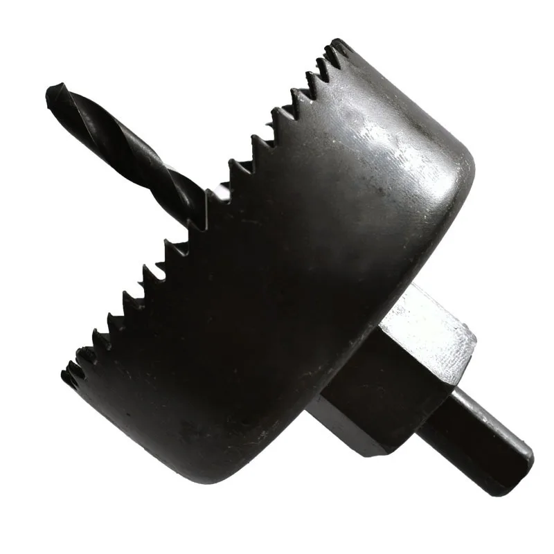 Zexef 11 peças kit de serra de buraco durável aço carbono círculo de metal cortador de furo para madeira pvc e plástico 19mm-64mm