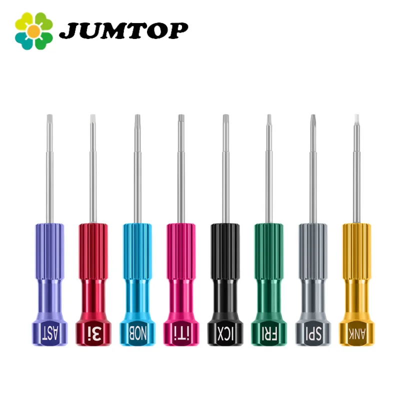 

JUMTOP 8 шт., стоматологическая отвертка для имплантата из нержавеющей стали, набор стоматологических инструментов, микроотвертка, стоматологический лабораторный инструмент