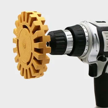 Araba Pnömatik Kauçuk Silgi Tekerlek Pedi Kauçuk Disk Çıkartması Silgi Tekerlek Araba Etiket Sökücü Boya Temizleyici Araba Cilası Yardımcı Alet