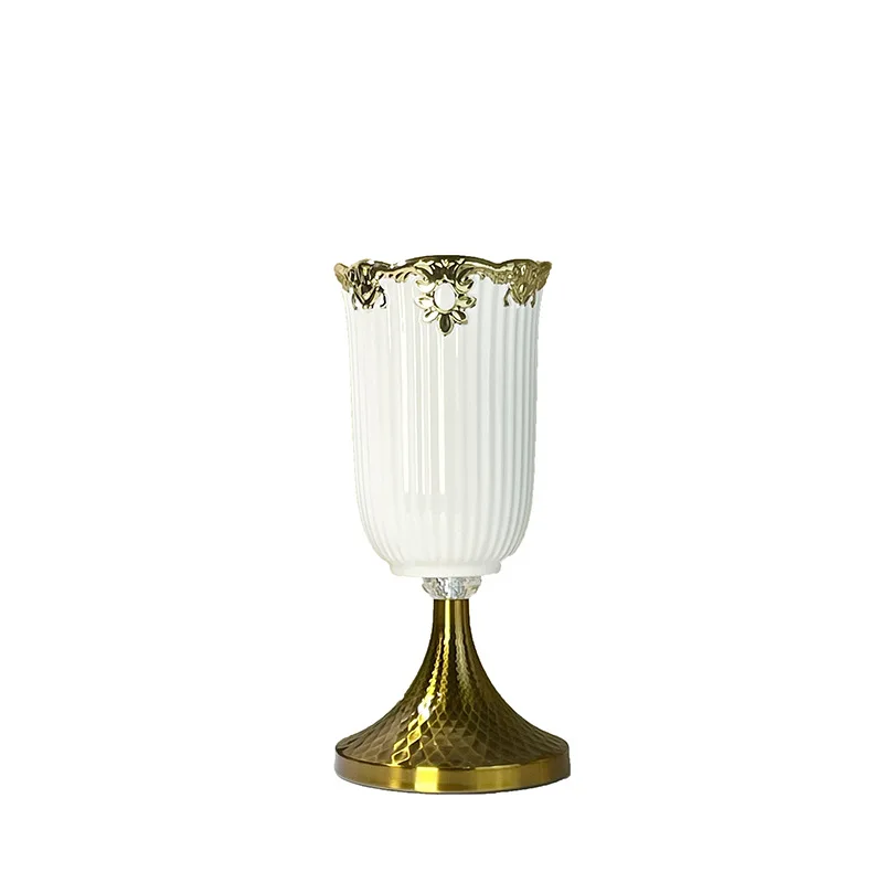 

DSA Home Decoration Ceramic Vase Ornament Living Room Flower Arrangement Water Cultivator Retro Dried Flower Creative