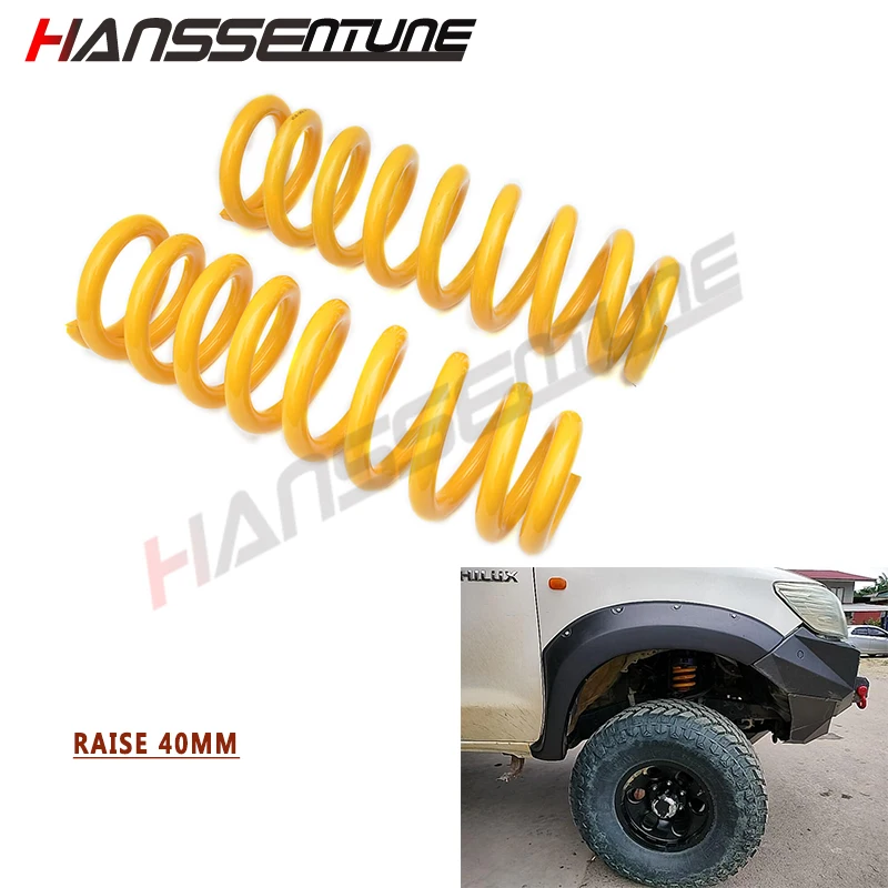 HANSSENTUNE 4WD Front  Heavy Duty Coil Spring Raise 40mm  For Toyota HIlux VIGO/REVO/FORTUNER  / FJ Cruiser/ Prado