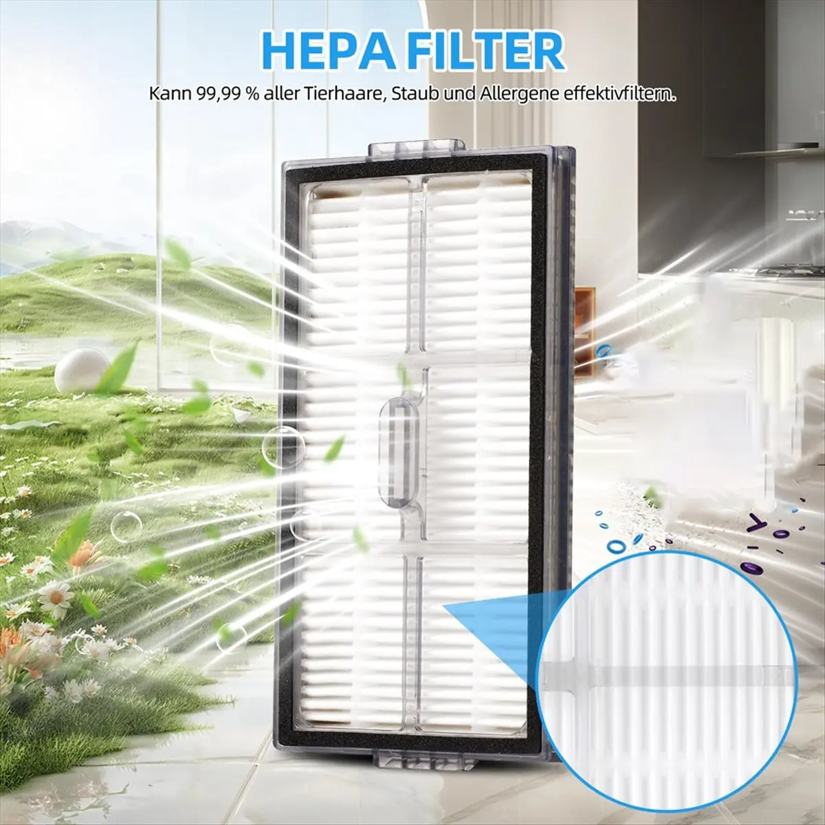 

Запчасти для Qrevo CurvX/Qrevo EdgeT/Saros 10R/S9 MaxV Slim: основная и боковые щетки, HEPA-фильтр, салфетка для влажной уборки, мешок для сбора пыли