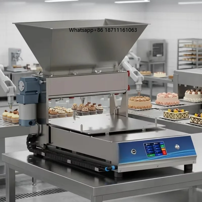Hot Sale Bakery Shop Use Small Cake Dispenser/Cake Machine for Small Business Easy Operate 220V/380V Compatible 1 Year Warranty