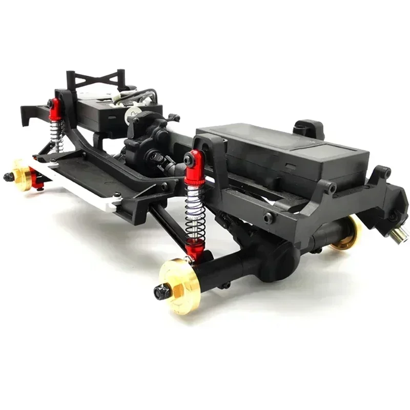 2 Stuks Metalen Front Steering Cup Turn Cup Voor XIAOMI Jimny XMYKC01CM 1/16 RC Auto Upgrade Onderdelen Accessoires