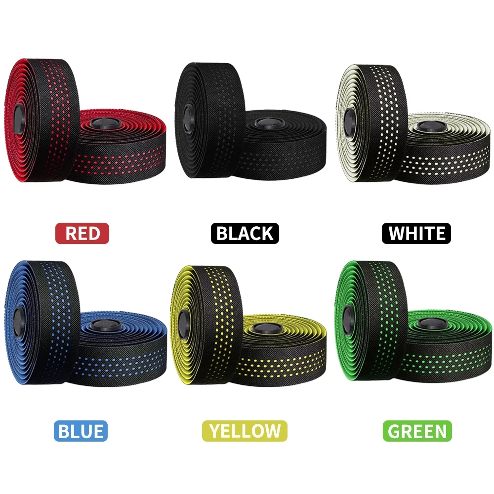 MTB Road Bike Breathable Handlebar TaPes Non-slip Road Bike Bar Tape EVA/PU Soft Anti-Vibration Wrap Tape Durable Bar Bartape