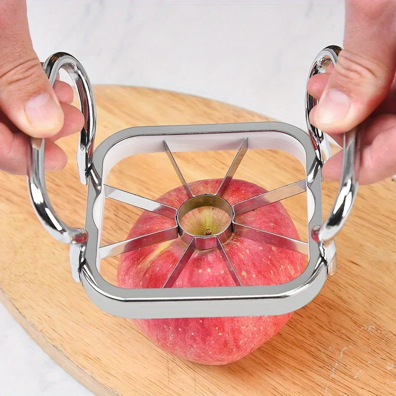 5 Piece Stainless Steel Grid Cutting Fruit Apple Slicer Fries Potato Slicer Cucumber Radish Slicer Kitchen Tools