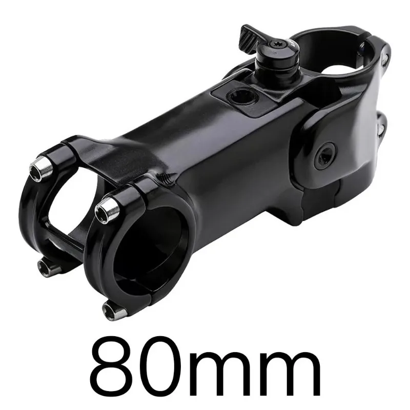 EE Silk Suspension Stem 80mm -6 Degree for Gravel Bike 31.8mm JZBL0680-B