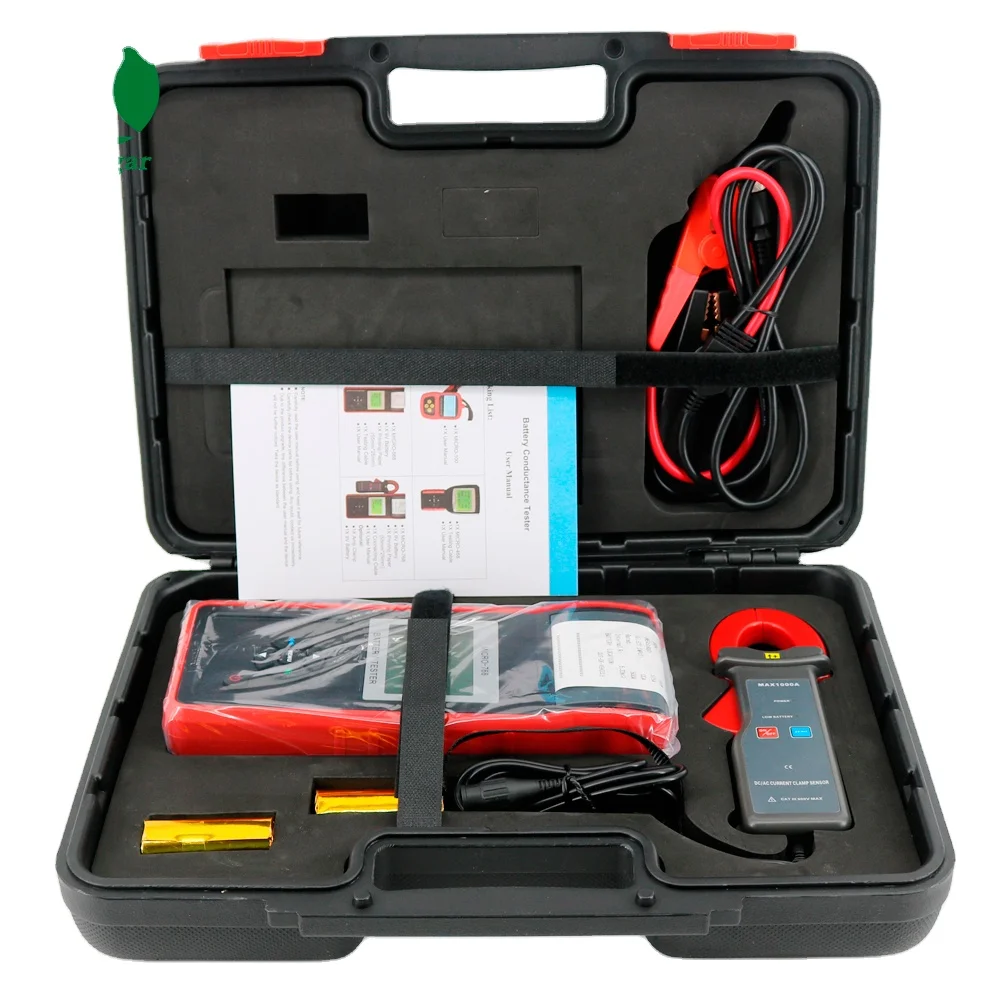 MICRO-768A Auto Battery Tester Car Battery Tester Vehicle Charging System Testing with Printer