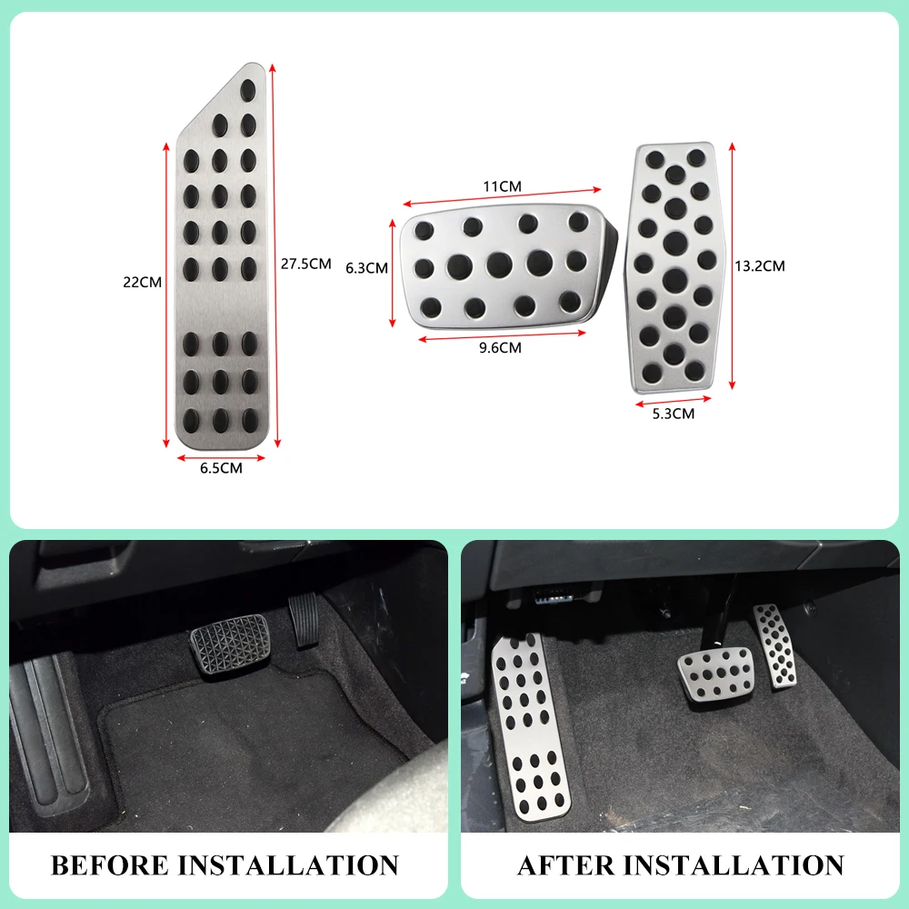 Gas Brake Clutch Pedal for Chevrolet Cruze 09-18 Malibu 12-18 XL Equinox Opel Mokka Astra J Insignia Cadillac XTS Vauxhall