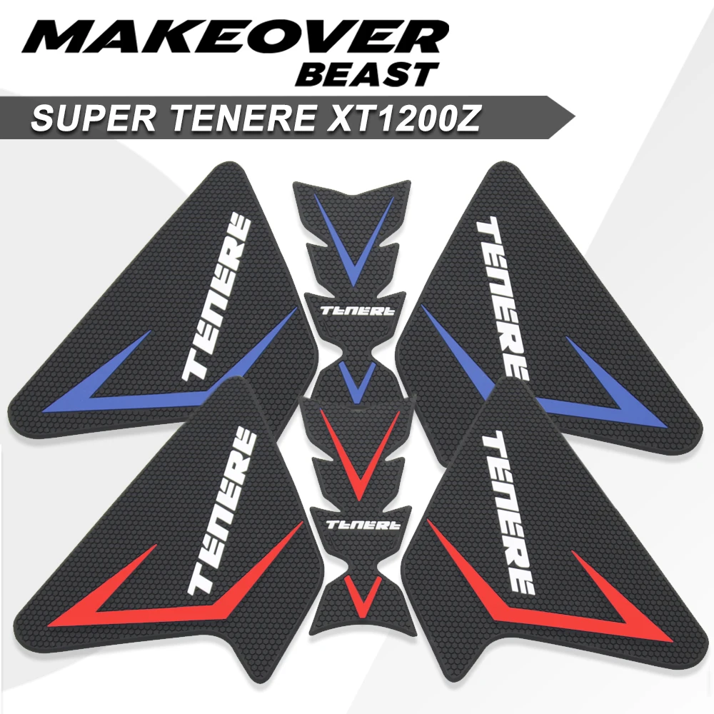 Anti Slip Protector Tank Pad Sticker Gas Knee Brace Traction Side 3M Decal Fit FOR YAMAHA Super Tenere XT1200Z XT 1200Z 2010-21