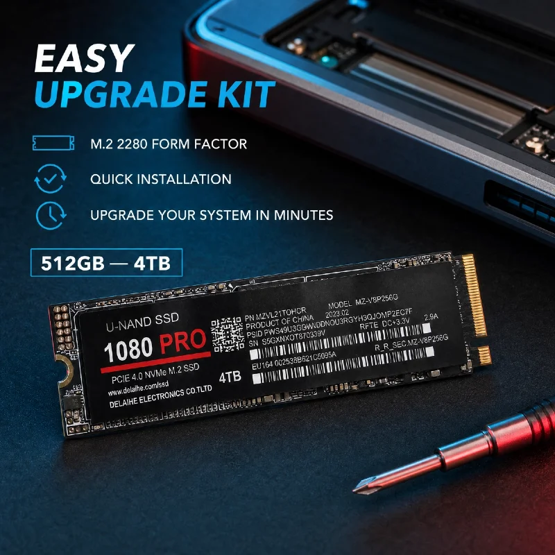 Оригинальный высокоскоростной – обзор и цена M.2 Nvme 4Tb Pcie 4.0 Ssd