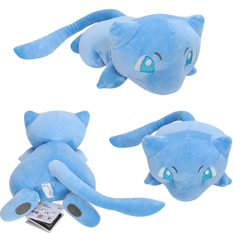 Pokemon Mew Pillow Plush Toy Anime Shiny Mew Sleep Sofa Soft Stuffed Cushion Peluche Dolls for Boys and Girl Funny Birthday Gift