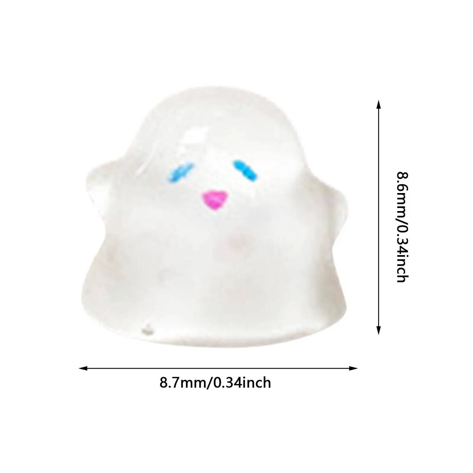 50 pezzi di ciondoli per unghie di Halloween, ciondoli per nail art, gioielli, parti di ornamenti in stile retrò