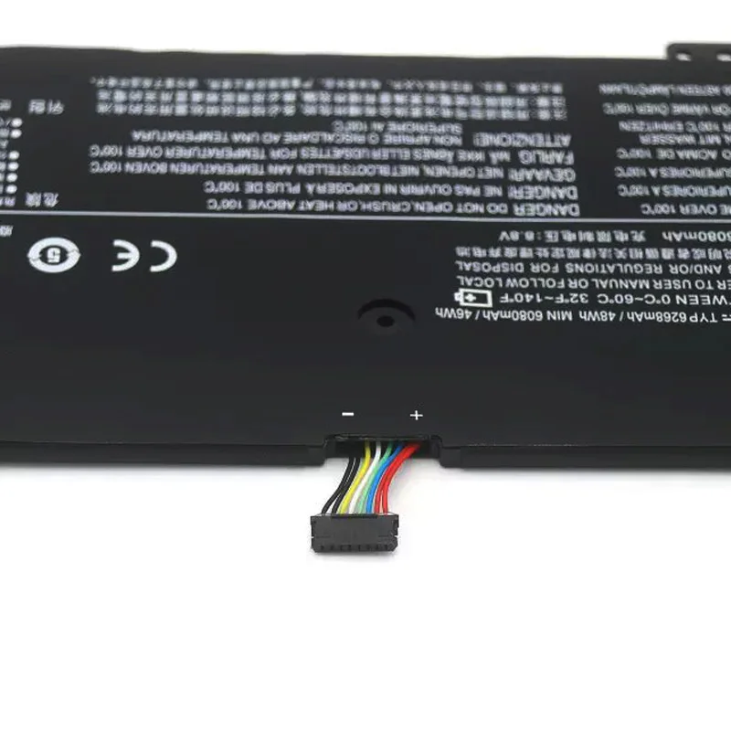 Imagem -03 - Jc-bateria do Portátil para Lenovo Ideapad L16c4pb3 720s13arr Série 720s-13ikb L16m4pb3 L16l4pb3 7.68v 268mah 48wh Alta Qualidade