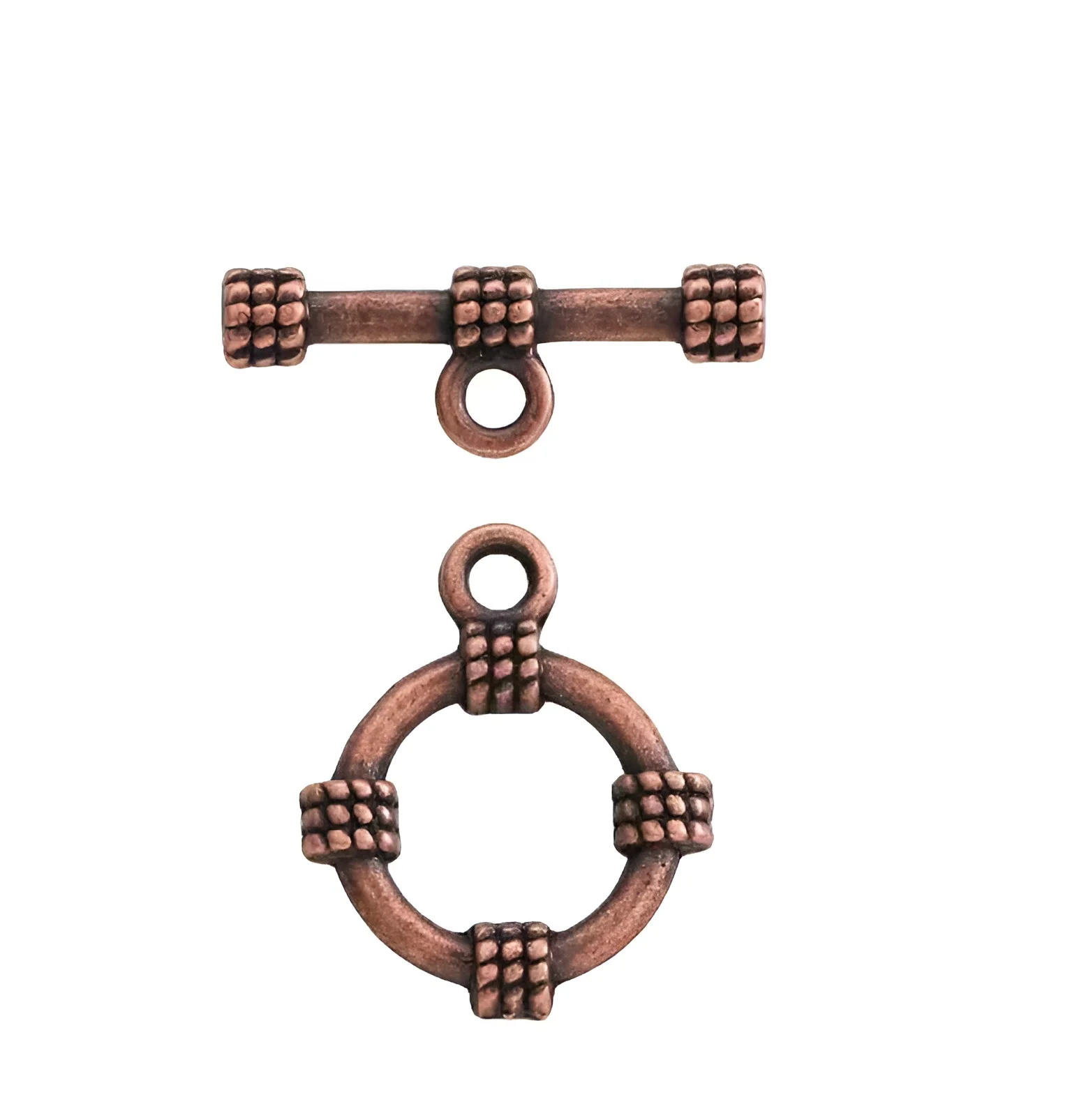 

20pcs ring 18*14.5mm, bar 19mm Zinc alloy metal Vintage toggle clasps for jewelry making HWL2648