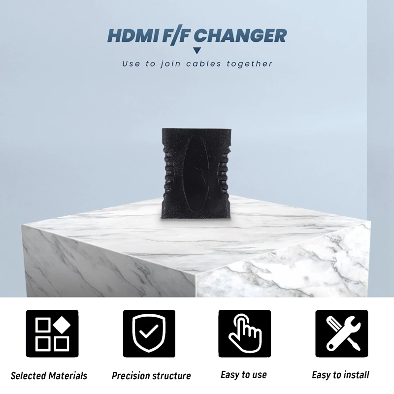 HDMI F/F أنثى الجنس مبدل محول المقرنة لHdtv GSY